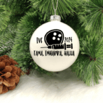 IVF... Tama, Imħabba, Ħajja - 8cm Glass Bauble