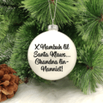 Għandna lin-Nanniet ... - 8cm Glass Bauble