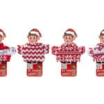 Elves Behavin' Badly - Red Sweaters