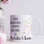 Beautiful Mummy - Personalised Mug