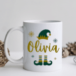 Christmas Elf - Personalised Mug