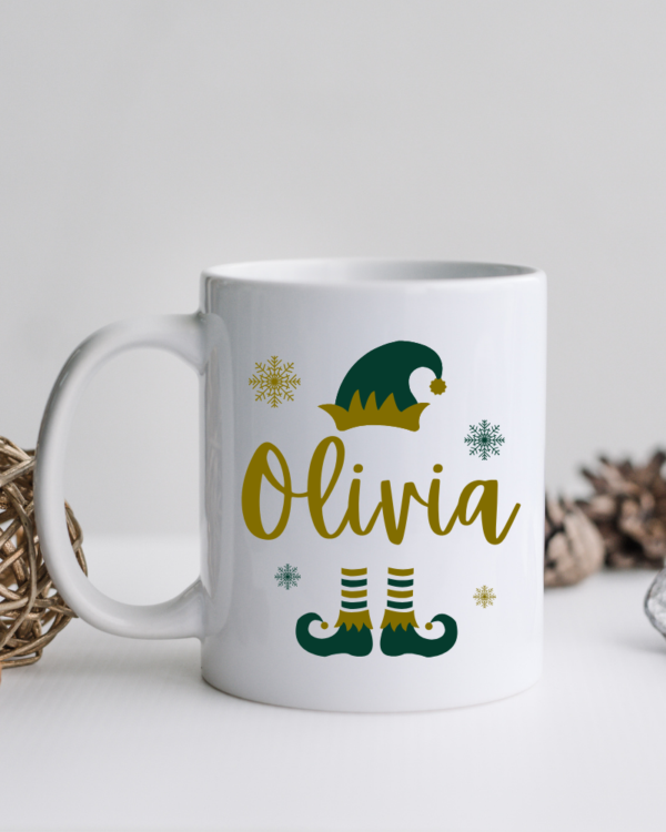 Christmas Elf - Personalised Mug