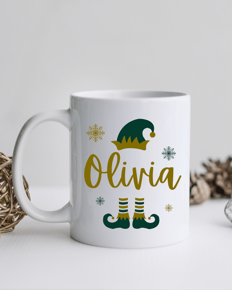 Christmas Elf - Personalised Mug