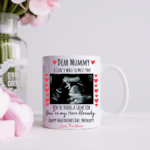 Dear Mummy Valentine's - Personalised with Photo Mug