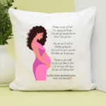 Baby Bump Pink - Cushion