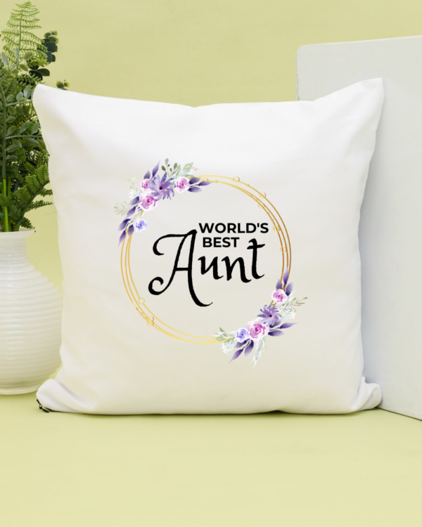 World's Best Aunt - Cushion