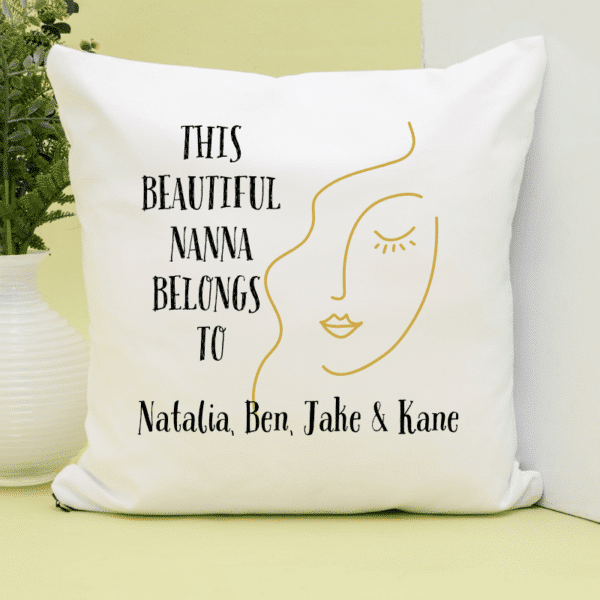 Beautiful Nanna - Personalised Cushion