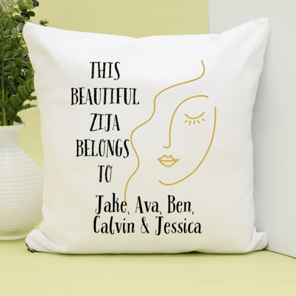 Beautiful Zija - Personalised Cushion
