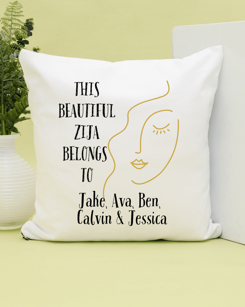 9-1.png Beautiful Zija - Personalised Cushion - Image 1