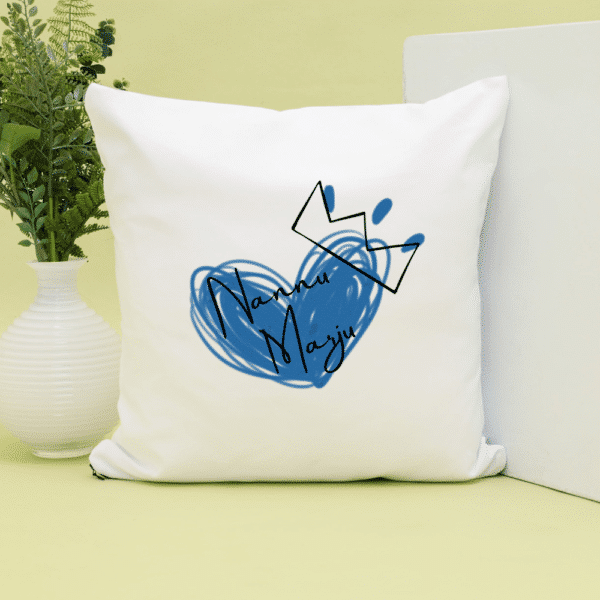 Crowned Nannu - Personalised Cushion