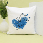 Crowned Ziju - Personalised Cushion