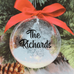 The... Personalised with Name - 10cm Acrylic Bauble