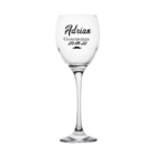 Adrian's Personalised Wine Glass