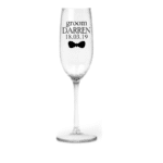 Darren's Personalised Champagne Flute