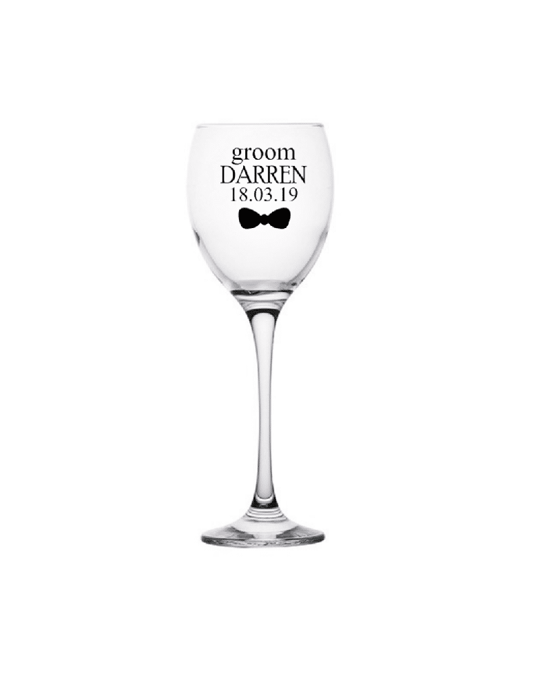 Darren-2.png Darren's Personalised Wine Glass - Image 1