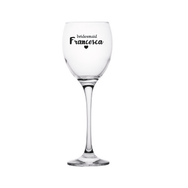 Francesca's Personalised Wine Glass