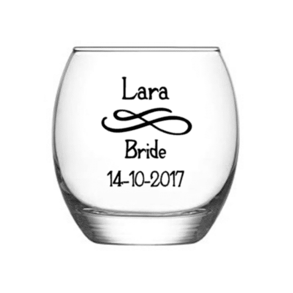 Lara's Personalised Whiskey Glass