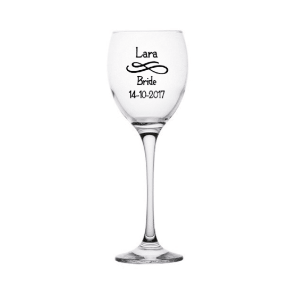 Lara's Personalised Wine Glass