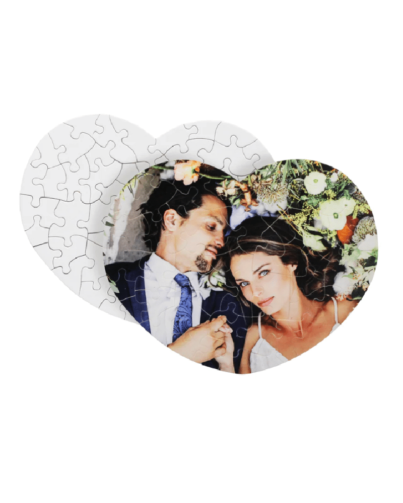 Personalised Heart Photo Jigsaw Puzzle