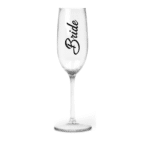Role Personalised Champagne Flute