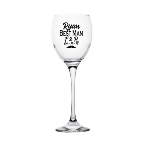Ryan's Personalised Wine Glass