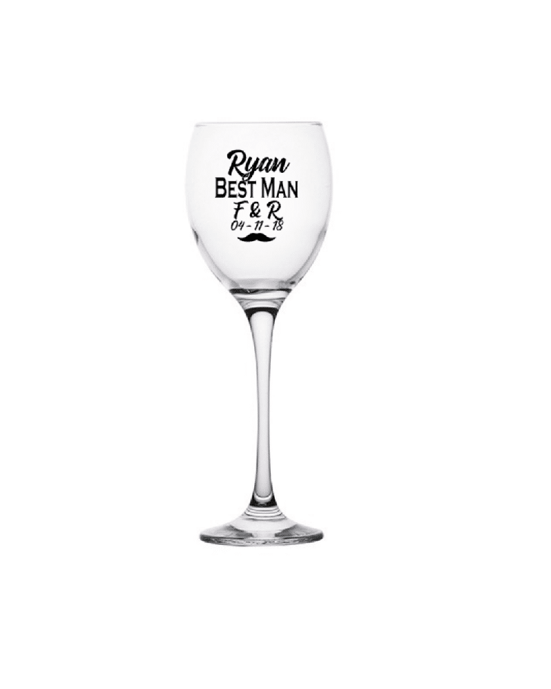 Ryan's Personalised Wine Glass