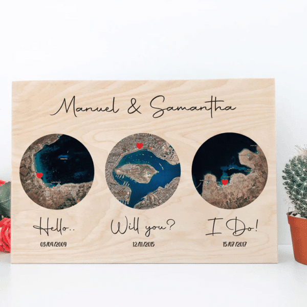 Special Dates - Personalised Wooden Plaque