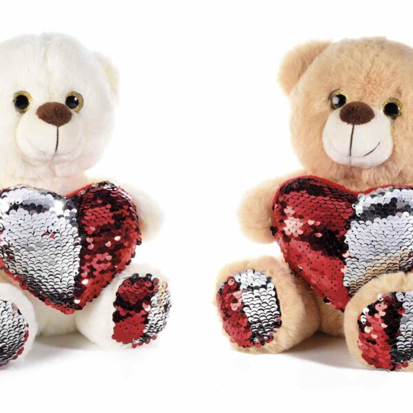 Plush Bear With Sequins