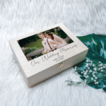 Wedding Keepsake Box- With Photo