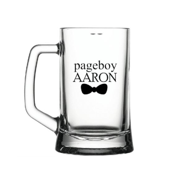 Aaron's Personalised Beer Mug