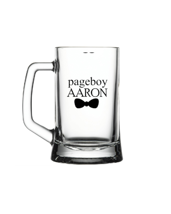 Aaron's Personalised Beer Mug