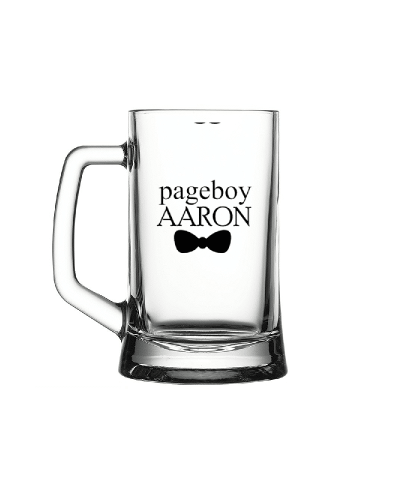 Aaron's Personalised Beer Mug
