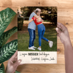 L-Aqwa Missier Wooden Plaque With Photo