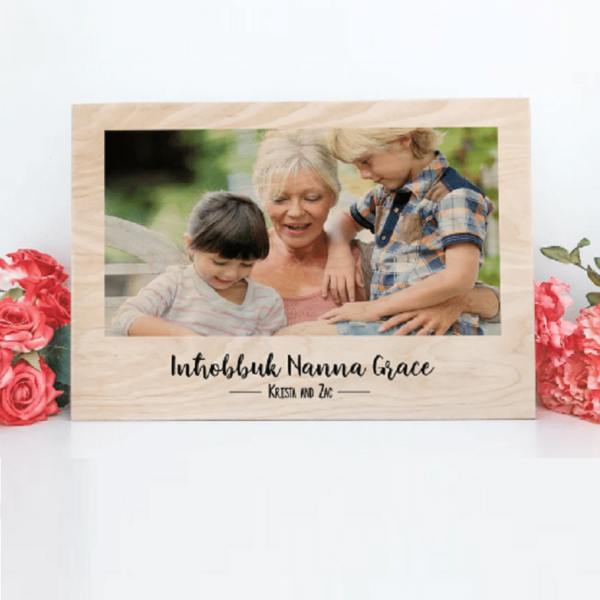 Inħobbuk Nanna - Personalised Frame