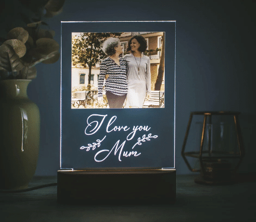Photo Lamp - Personalised Frame