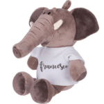 Plush Toy Personalised with Name - Elephant
