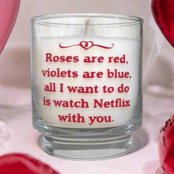 Roses Are Red… – 225ml Massage Scented Candle
