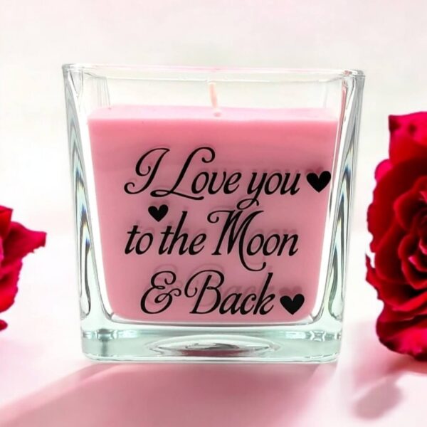 I Love You To The Moon & Back – 420ml Candle