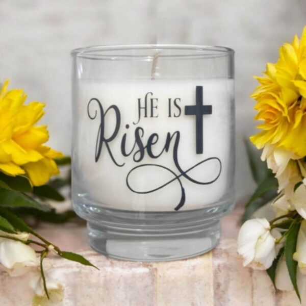 He Is Risen – 225ML Candle