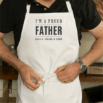 Proud Father - Personalised Apron