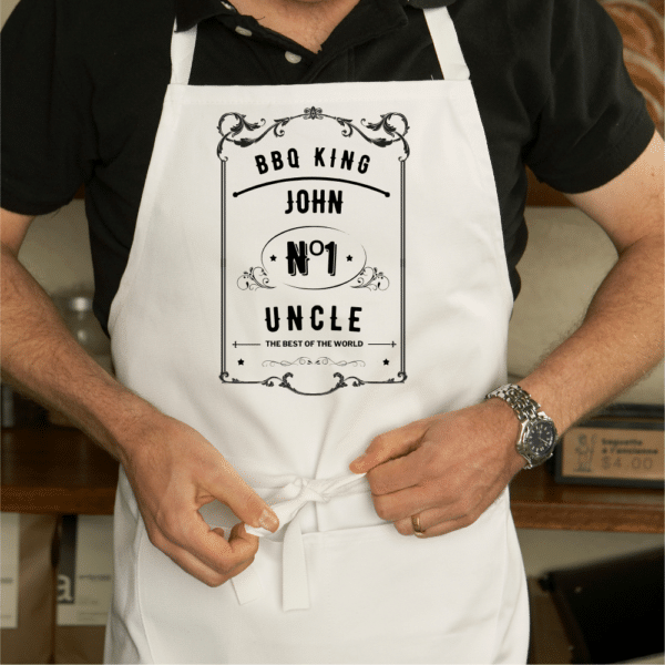 Uncle BBQ King - Personalised Apron