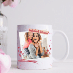 Photo with Red Hearts - Personalised Mug