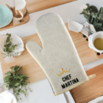 Crowned Chef - Personalised Oven Mitt