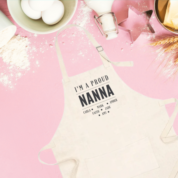 Proud Nanna - Personalised Apron