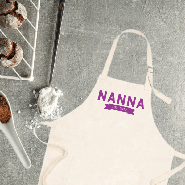 Nanna est - Personalised Apron