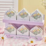 Floral Wooden Forever Card - Envelope Shape