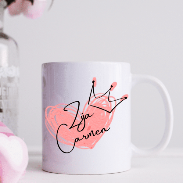 Crowned Zija -Personalised Mug