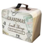 Grandmas Do Small Things… - Wooden Suitcase Box