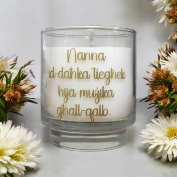 Id-Daħka Tiegħek Hija…-225ml Massage Scented Candle