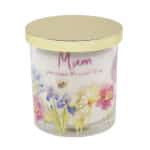 Mum Floral Candle